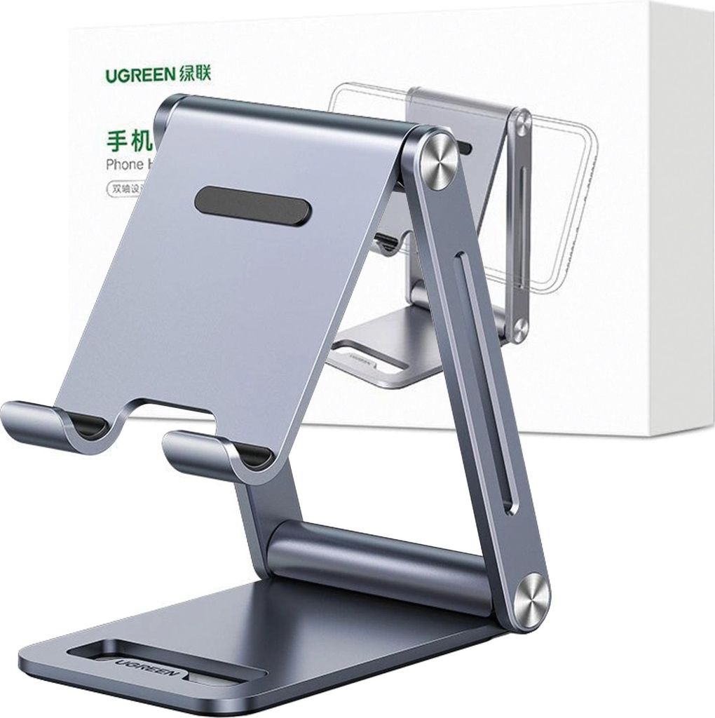 Ugreen metalowa aluminiowa składana podstawka na telefon Zdjęcie produktu 
