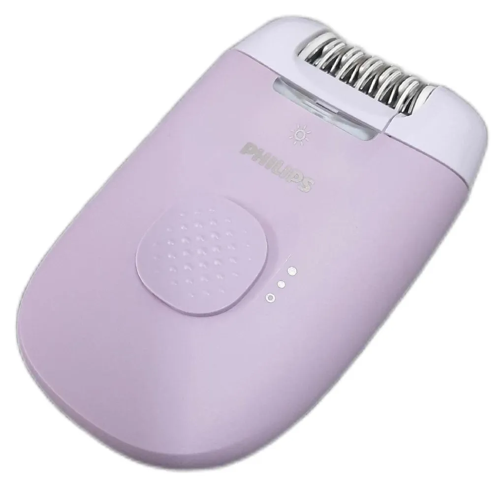 Épilateur Philips BRE257/00 Violet : Système d'Épilation Douce et Rapide