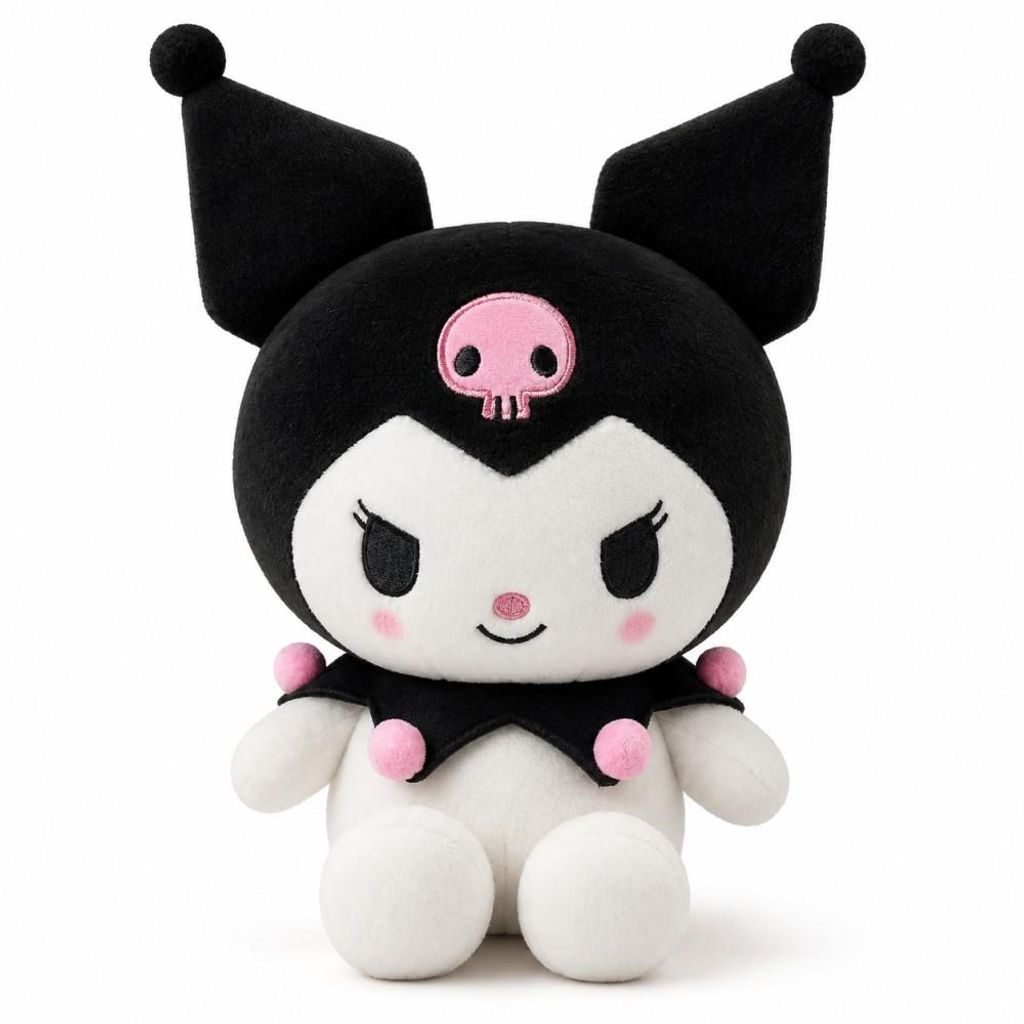 Wiztex Sanrio Kuscheltier Rosa Schädel Kawaii-Plüschtier Produktbild 