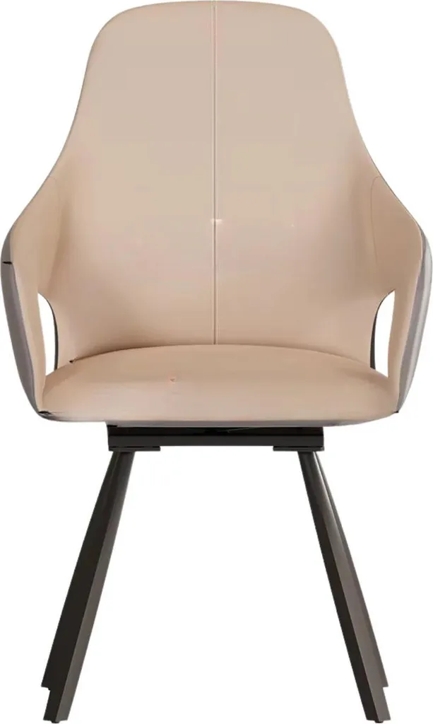 Chaises de cuisine en microfibre cuir avec rotation à 360 degrés