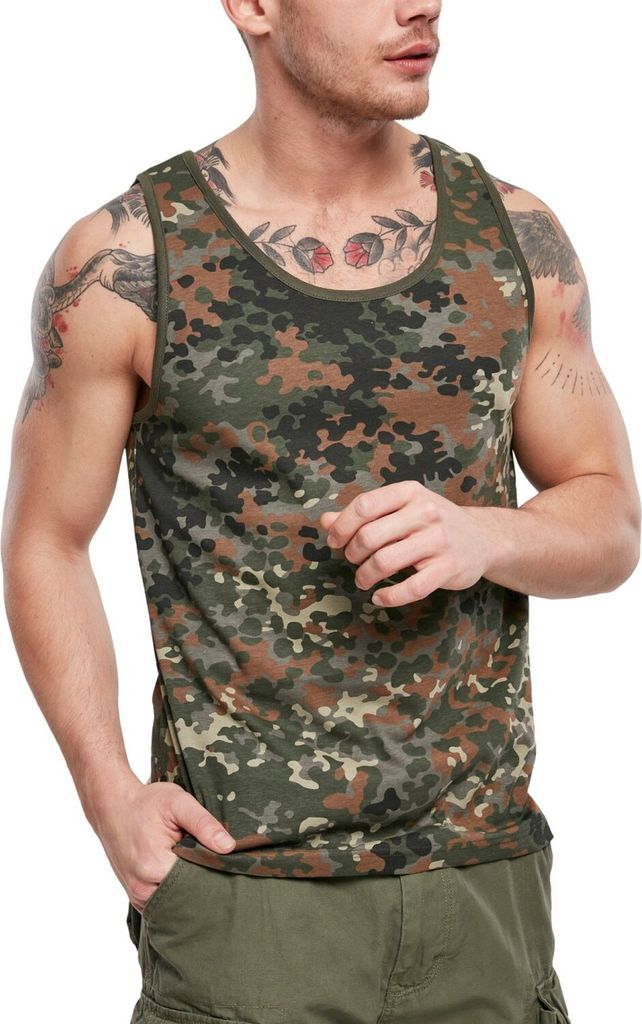 Brandit Tank Top Herren (Flecktarn) Größe 2XL