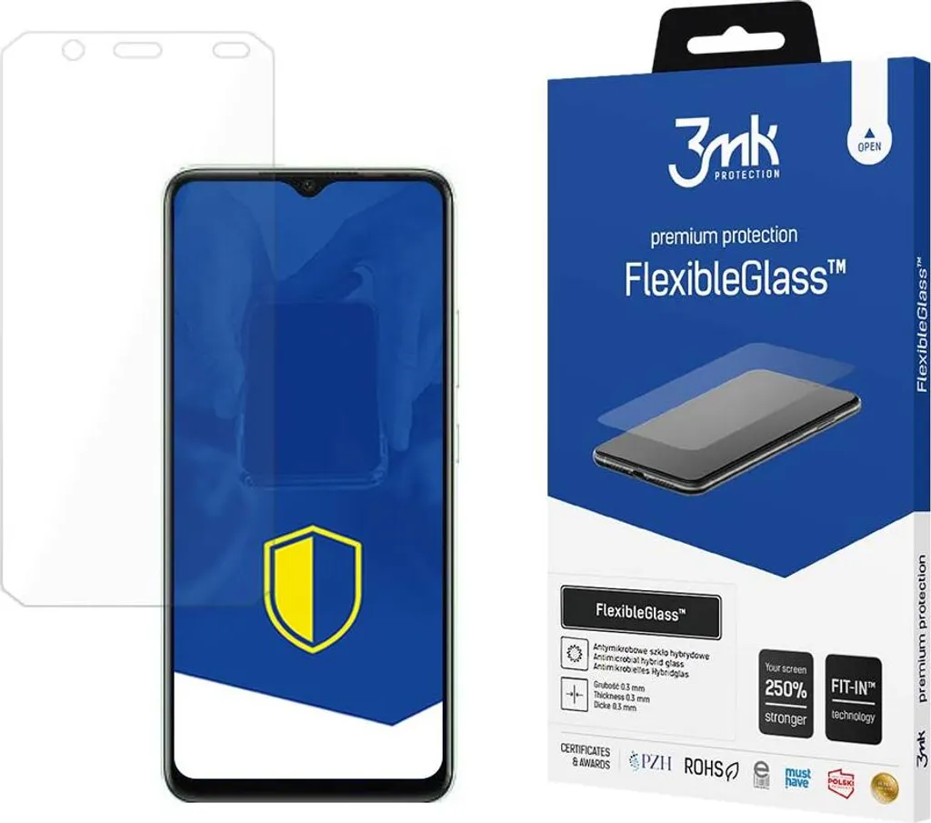 Vetro 3mk Infinix Smart 7 HD - Flessibile, Sicuro, Ultra-Resistente