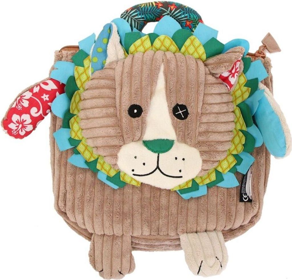 Globe Trotoys Rucksack Juultje der Lwe 25 x 25 cm