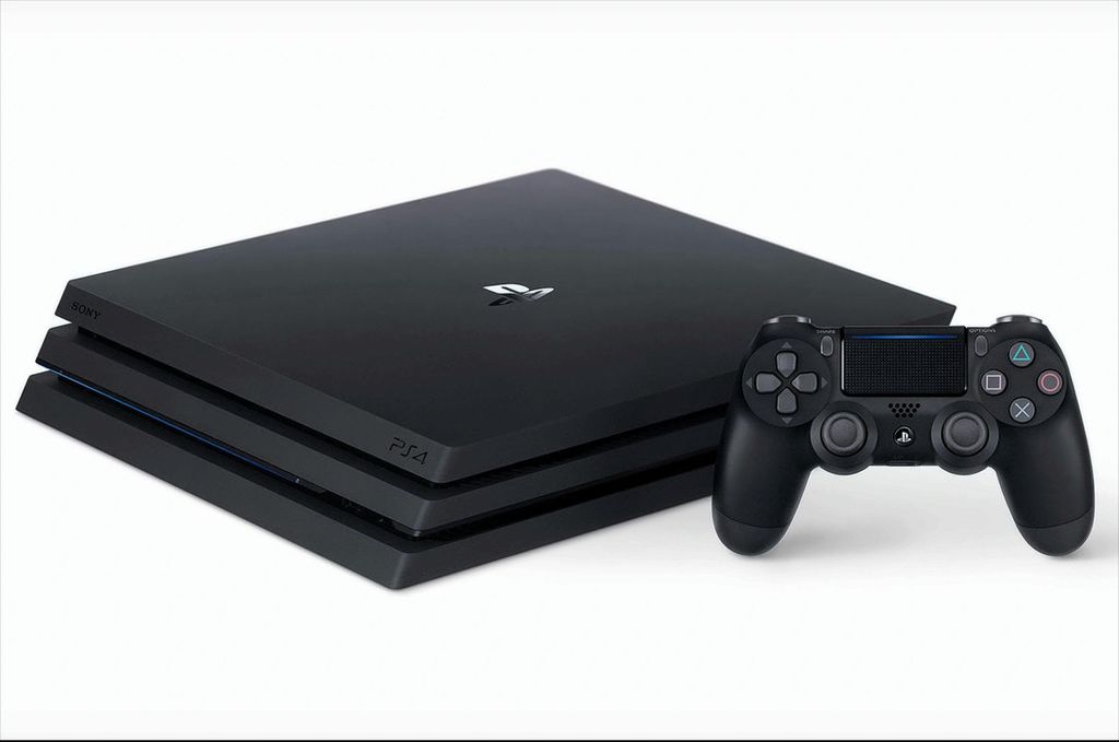 Sony PlayStation 4 Pro Konsole mit 1 TB - Farbe: Schwarz