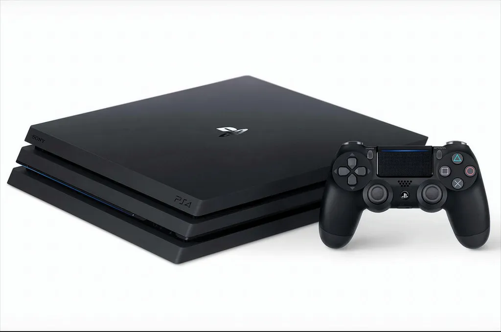Sony PlayStation 4 Pro Konsole mit 1 TB - Farbe: Schwarz