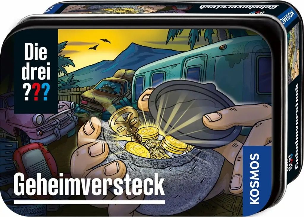 Franckh-Kosmos Die drei ? ?? Cachette secrète (grande Image du produit 