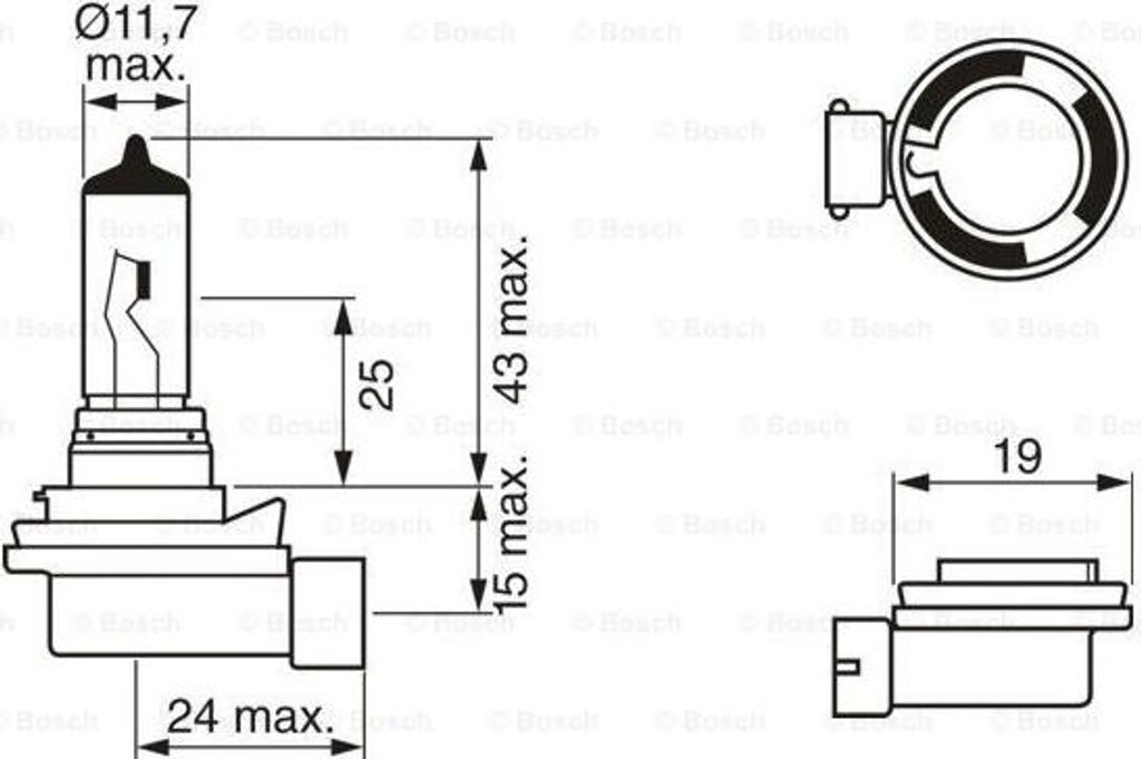 Bosch Glühlampe, Nebelscheinwerfer 1 987 302 081