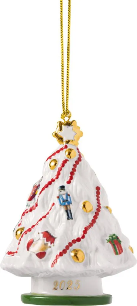 Sapin de Noël Villeroy & Boch 10 cm : Ornement Traditionnel Premium