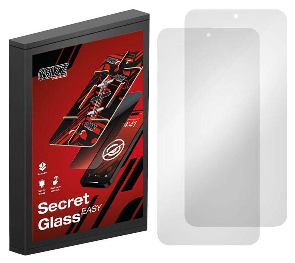 2x Matte Bildschirmfolie für Galaxy S25, Grizz MatteScreen Easy mit Applikator