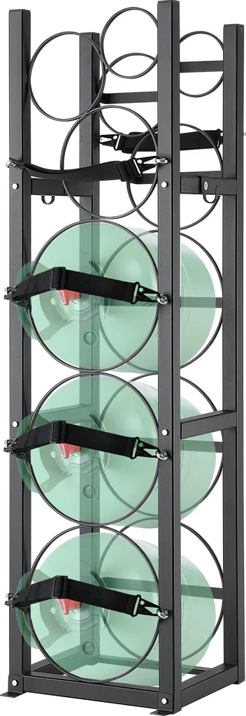 Sécurisez vos Réservoirs de Fréon avec le Rack Porte-Cylindres VEVOR
