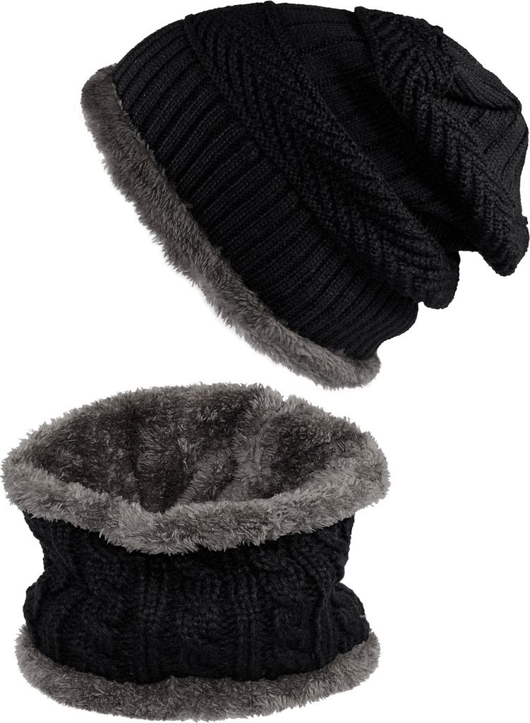 Set aus Beanie Mütze und Loop Schal Produktbild 