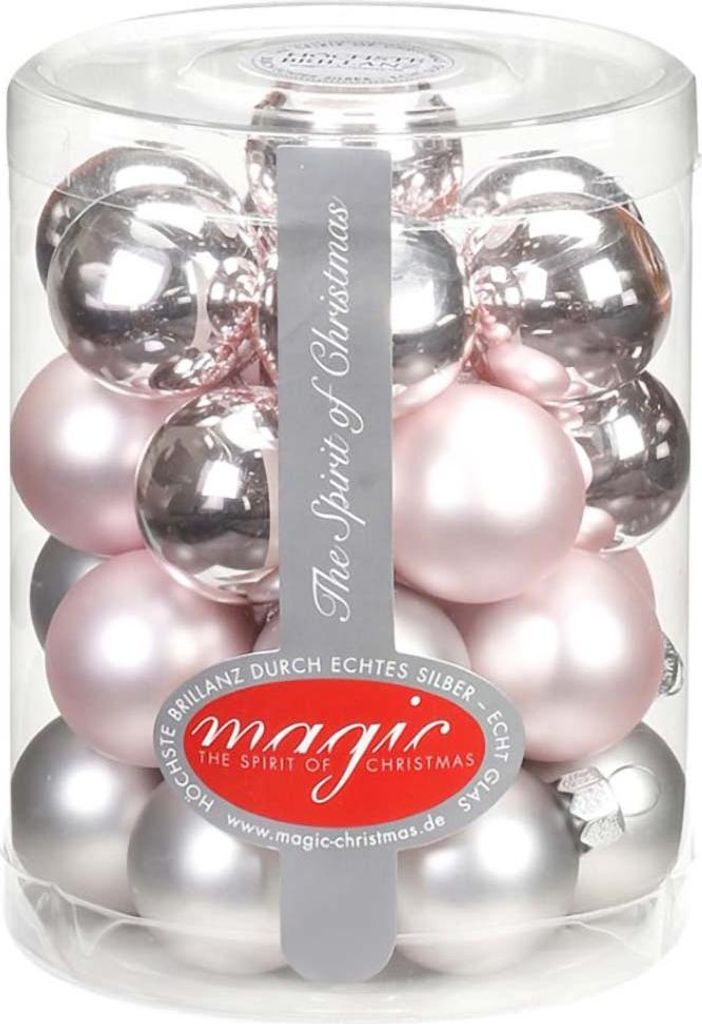 Weihnachtskugeln 28 Stk 3cm Soft Simplicity