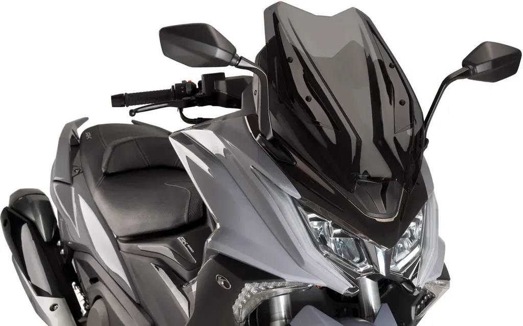 Bulle Puig V-Tech Sport fumé foncé pour scooter Kymco AK 550 premium