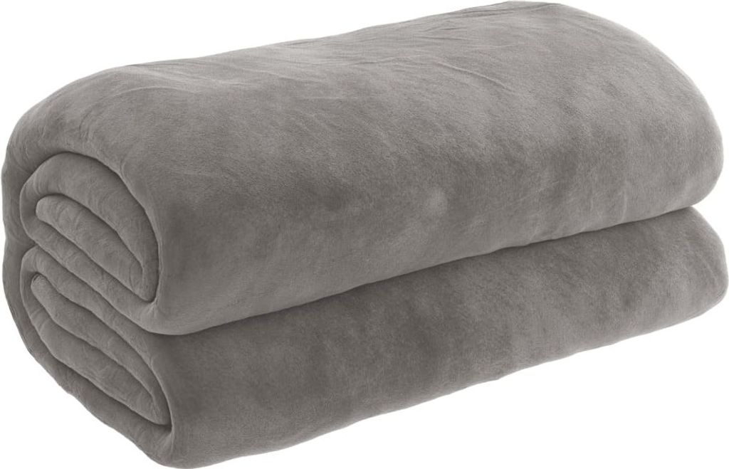vidaXL Gewichtsdecke mit Bezug Grau 155x220 cm 11 kg Stoff Produktbild 