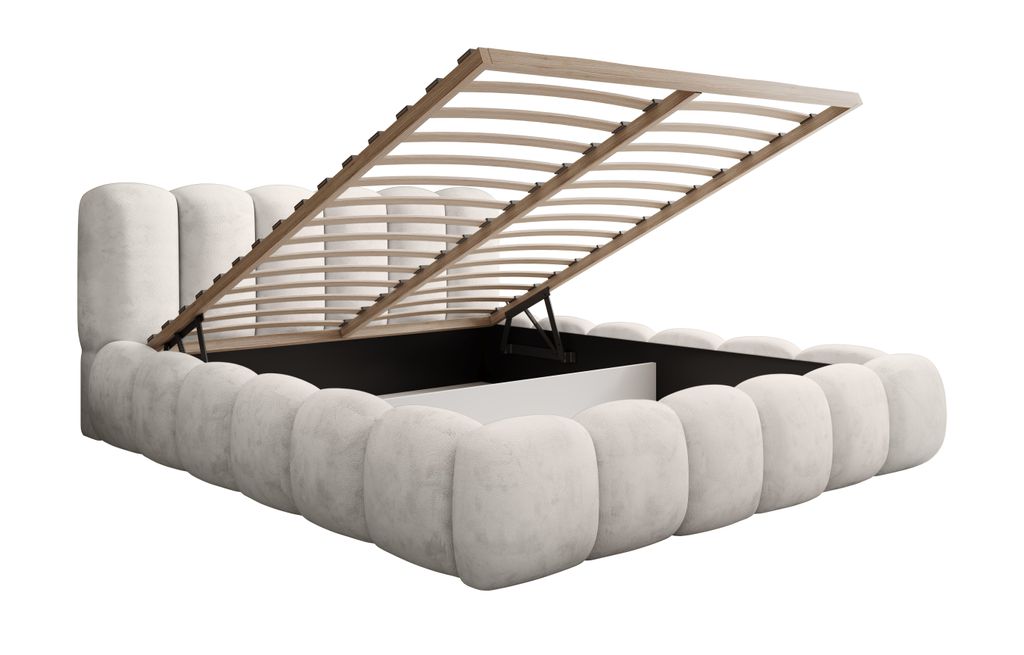 QUARTO Exklusives Polsterbett FLOW 180x200 cm – Produktbild 6