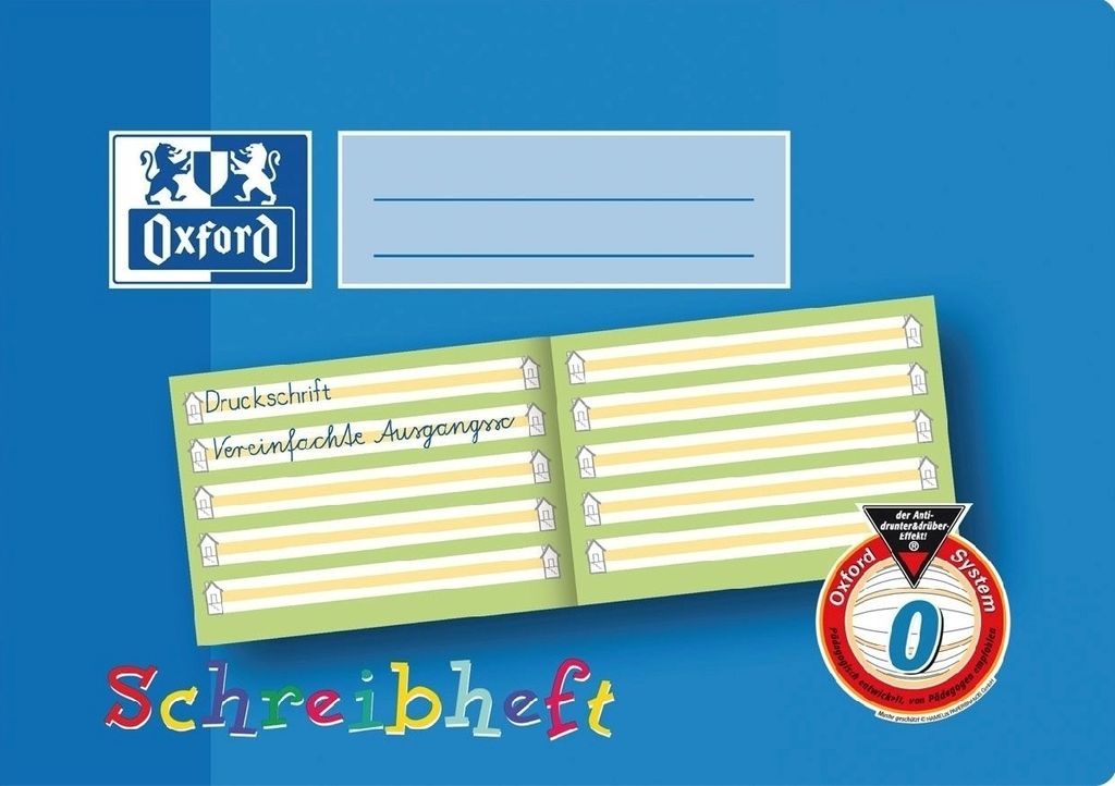 Schreiblernheft A5 quer Lineatur 0 VE=10x16 Blatt Produktbild 