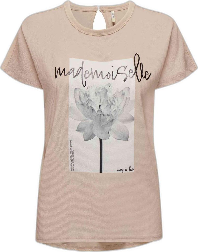 Only T-shirt 15308933-ROSE in Pink color size small