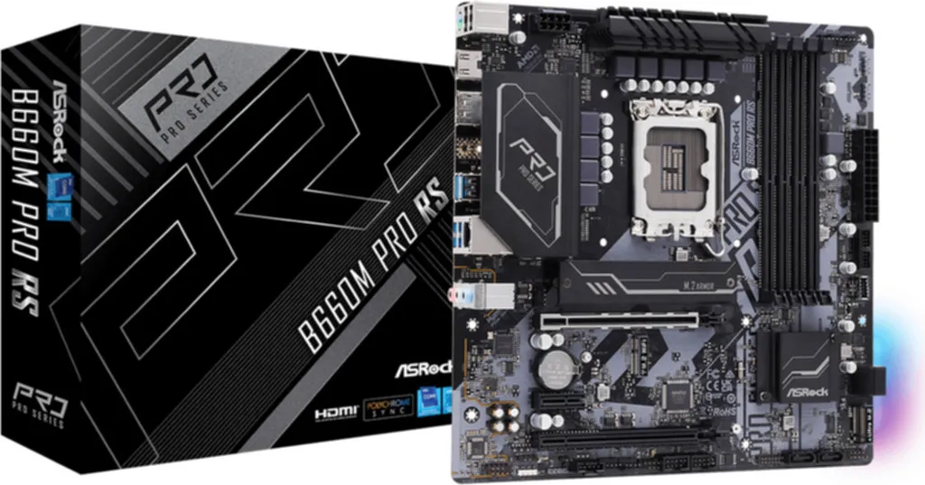 ASRock H610M-HDV/M.2+ D5 avec Support Mémoire DDR5 et Stockage M.2 - 6