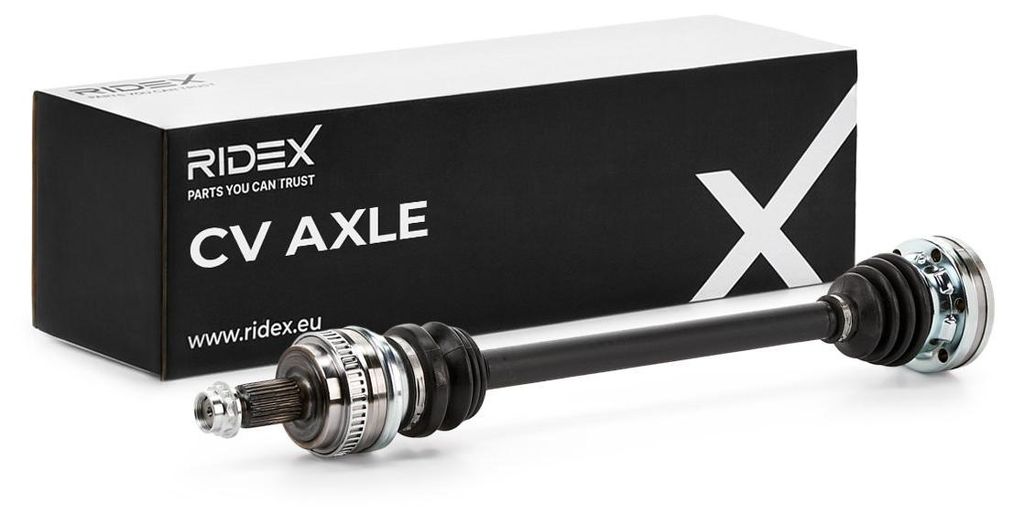 RIDEX 13D0090 Antriebswelle Hinten Rechts für BMW 3 Touring (E91) 3 Limousine (E90) 1 Schrägheck (E87) 3 Coupe (E92) 3 Cabrio (E93) 1 Schrägheck...
