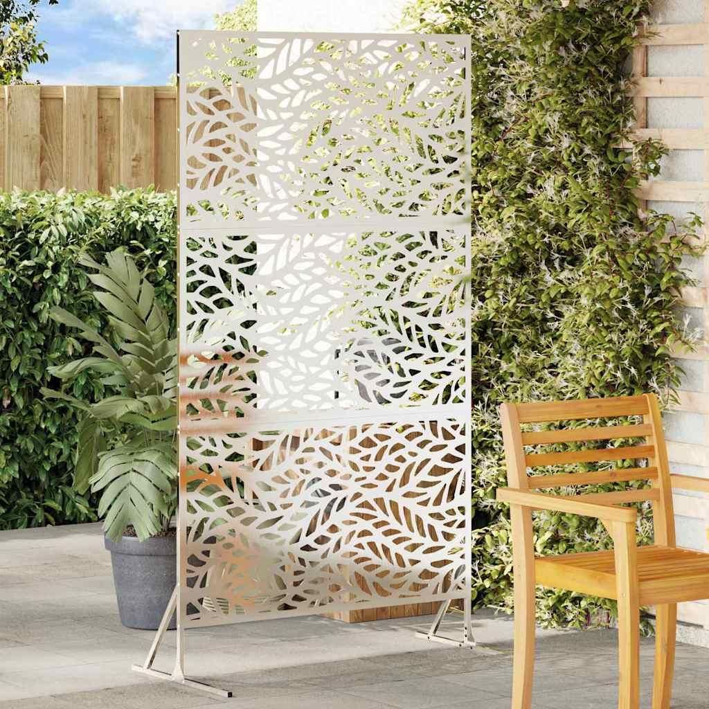 Maison Exclusive - Sichtschutz 100 x 50 x 180 cm Edelstahl Silber