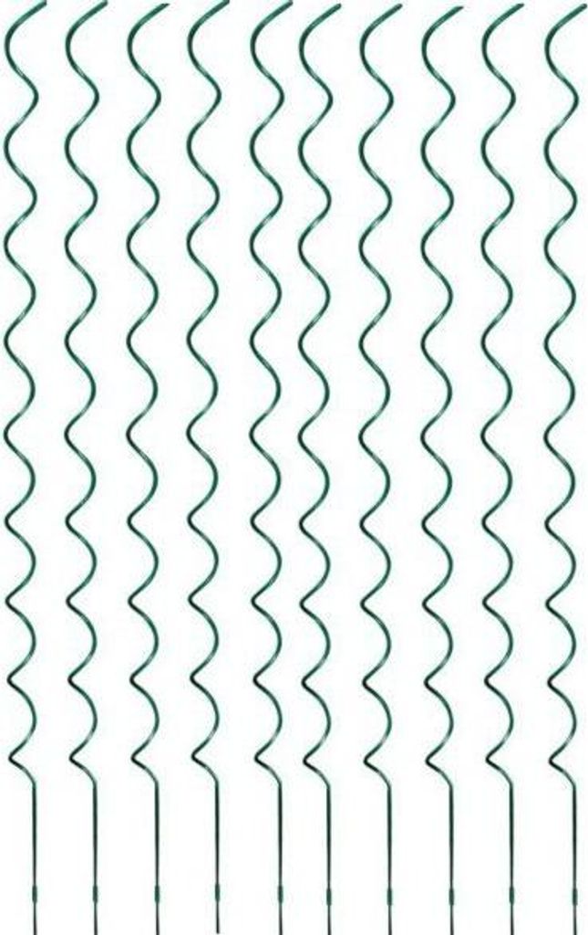 Spirálová tyč k rajčatům hladká 180cm x 7mm - Zelená - 20ks Obrázek produktu 