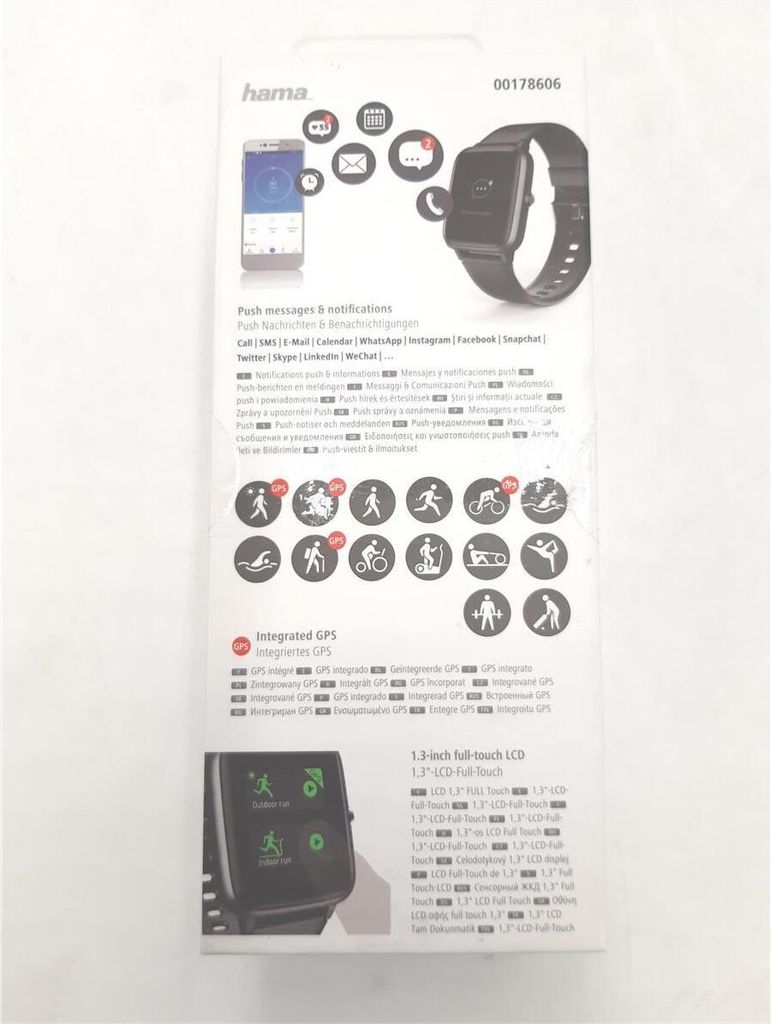 hama Fit Watch 5910 Smartwatch schwarz Obrázok produktu 22