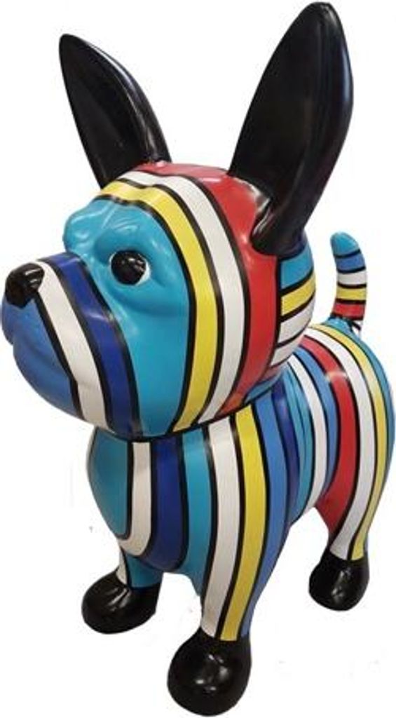 Abstrakte Figur Statue Design Dekoration Skulptur Deko Hund Garten Statuen 160cm
