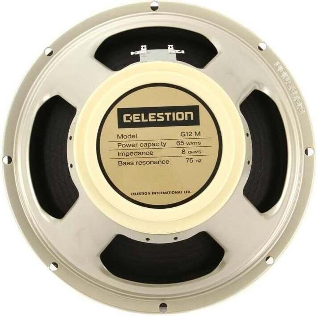 Celestion G12M-65 Creamback 8 Ohm Gitarren- und Basslautsprecher 8 Ohm