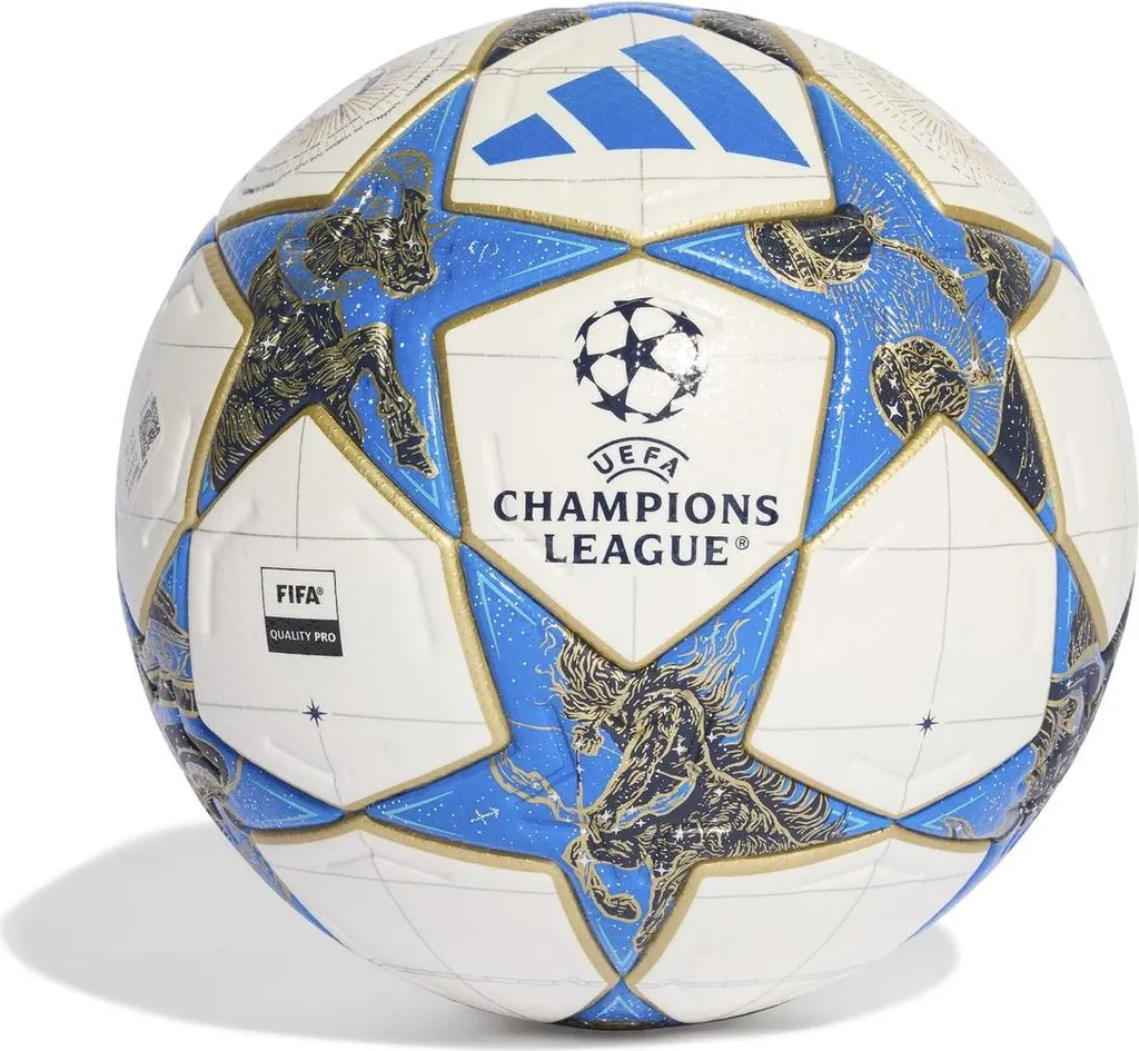 Ballon de match adidas UCL PRO JD0188 sans couture avec grip texturé T5
