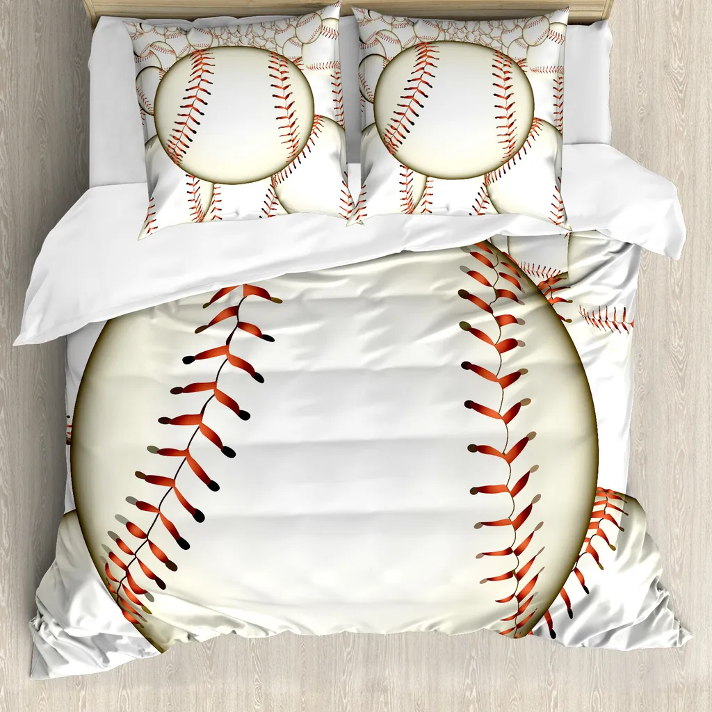 Set Letto Baseball ABAKUHAUS Anallergico: Igiene e Stile 155x220cm