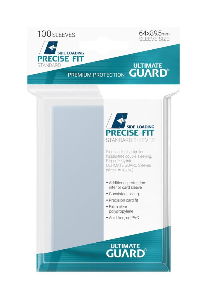 Ultimate Guard Standardgröße 100 Beutelchen Durchsichtig  Produktbild 