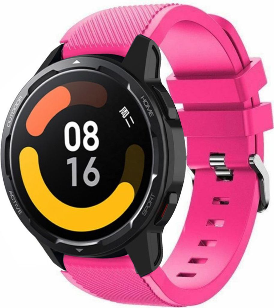 Strap-it Xiaomi Watch S1 Silikonarmband (Pink)