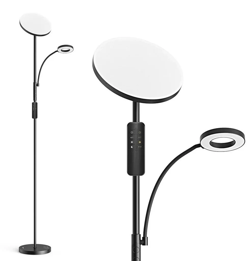 Dites adieu à la fatigue visuelle avec ce lampadaire LED réglable