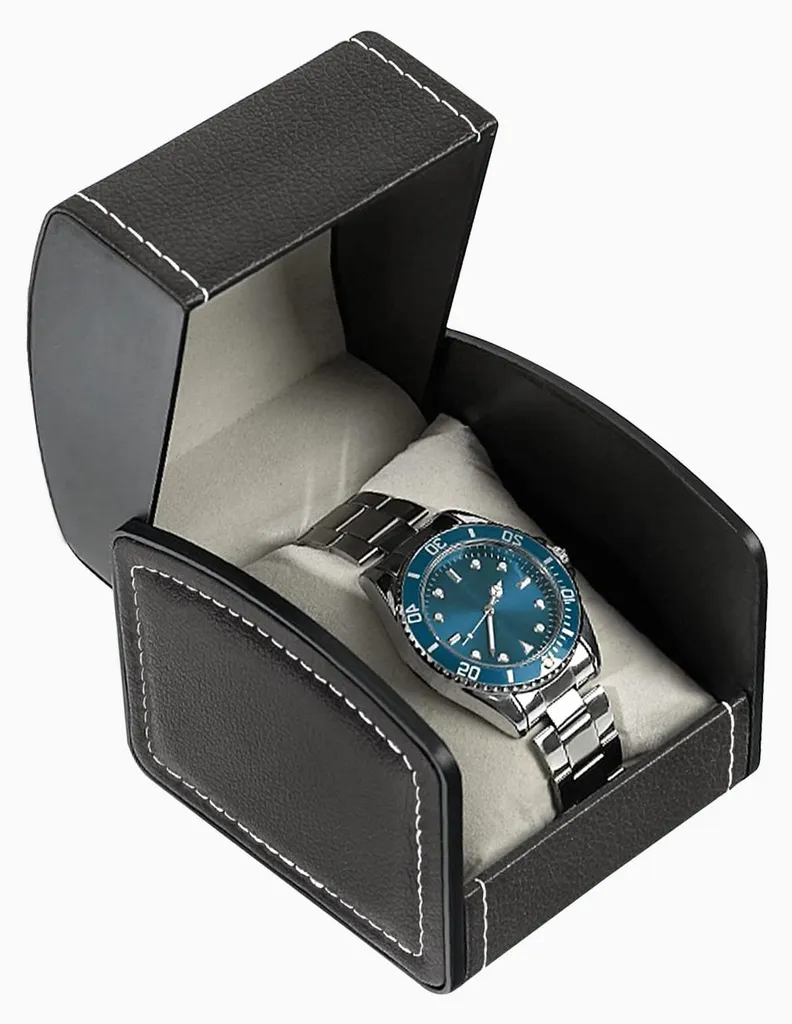 Étui de montre pour déplacements professionnels et rangement bijoux