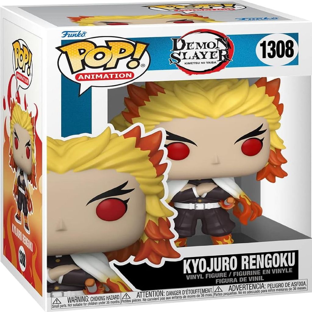 Demon Slayer POP! Animation Vinyl Figur Rengoku 9 cm Zdjęcie produktu 