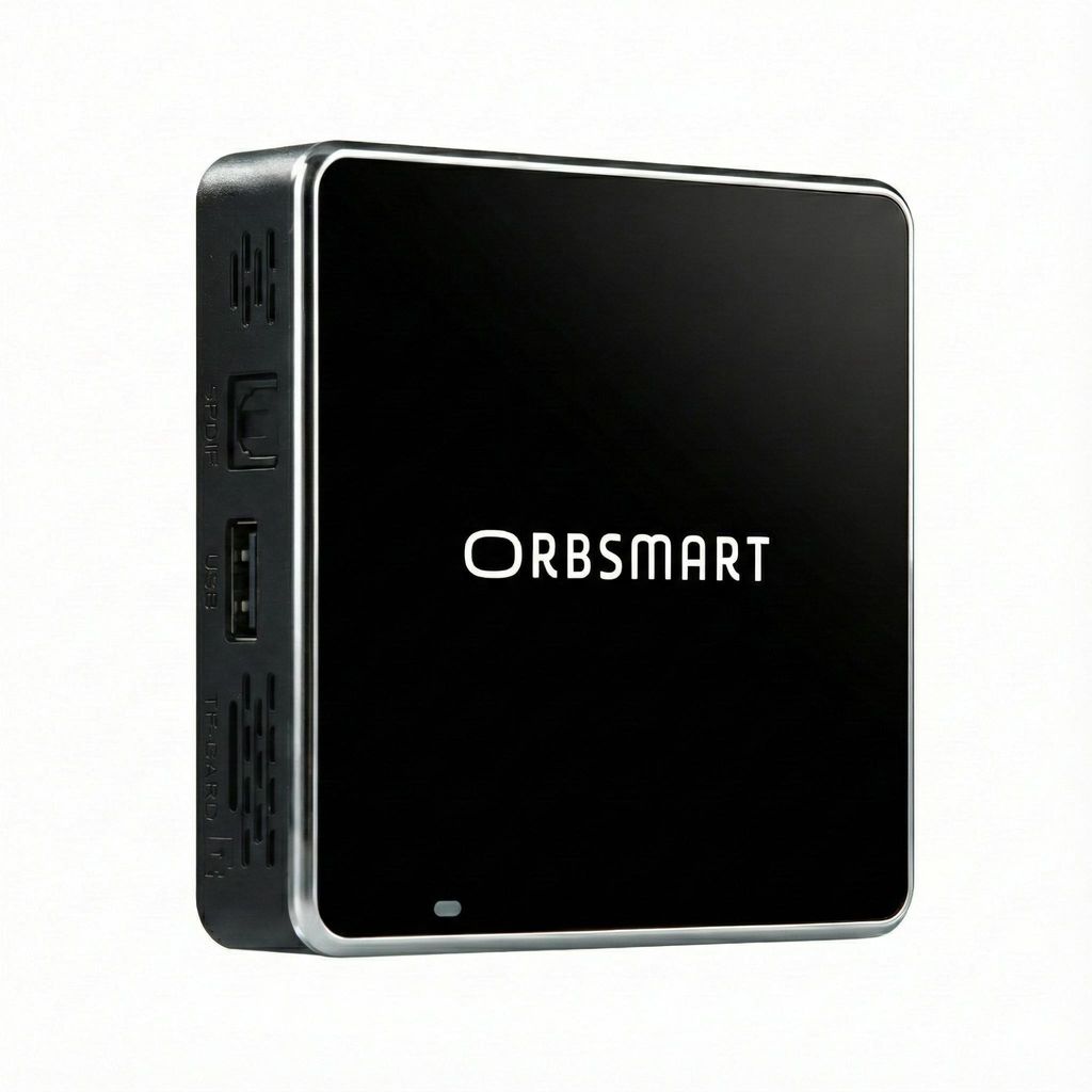 Orbsmart S89L 4K Android 14 TV Box | Mini PC Mediaplayer mit WiFi 6, Gigabit-LAN & Airmouse