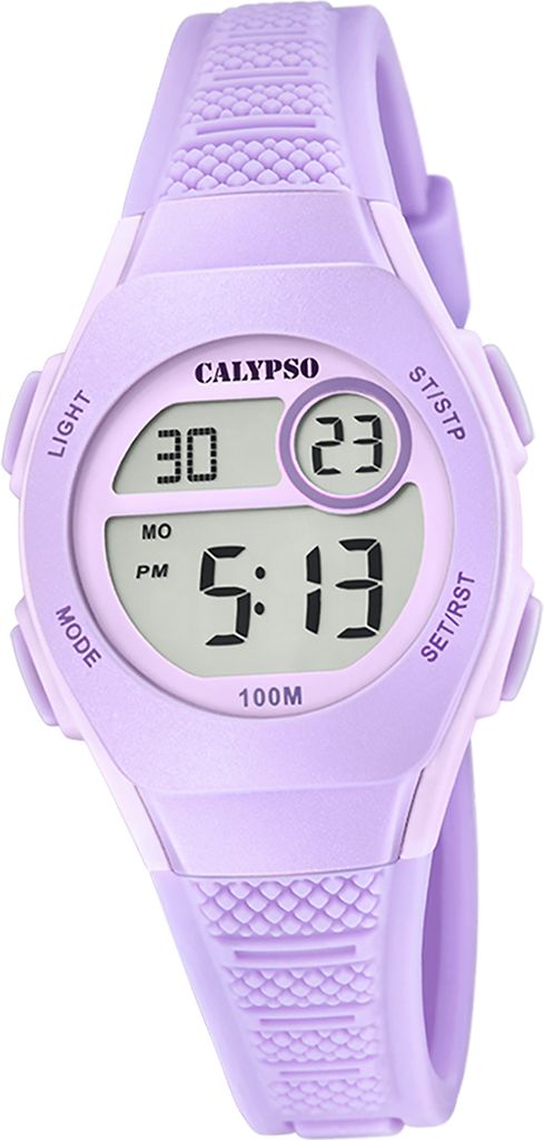 Calypso Silikon Jugend Uhr Digital Fashion Armbanduhr lila D2UK5831/4