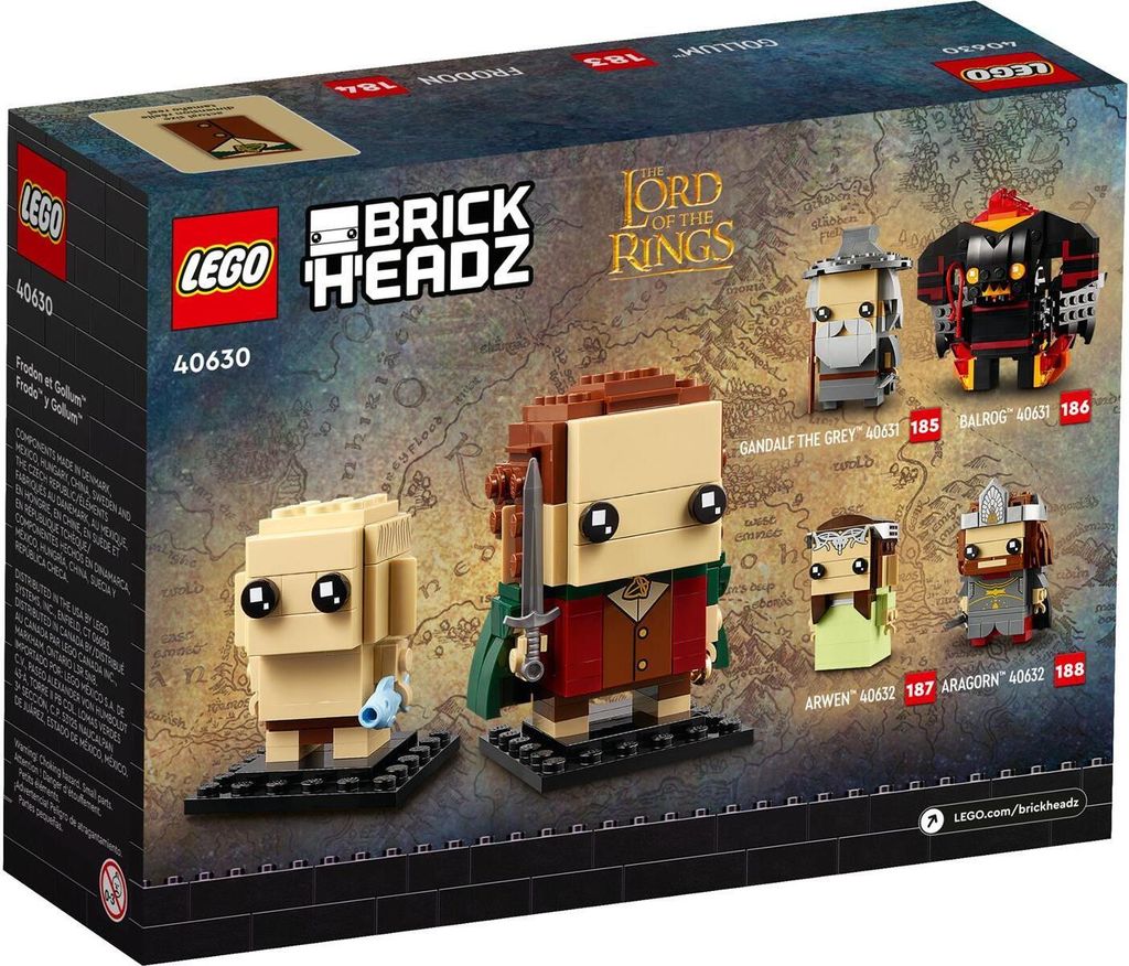 LEGO® BrickHeadz 40630 Frodo™ a Glum LEGO® | Kaufland.cz