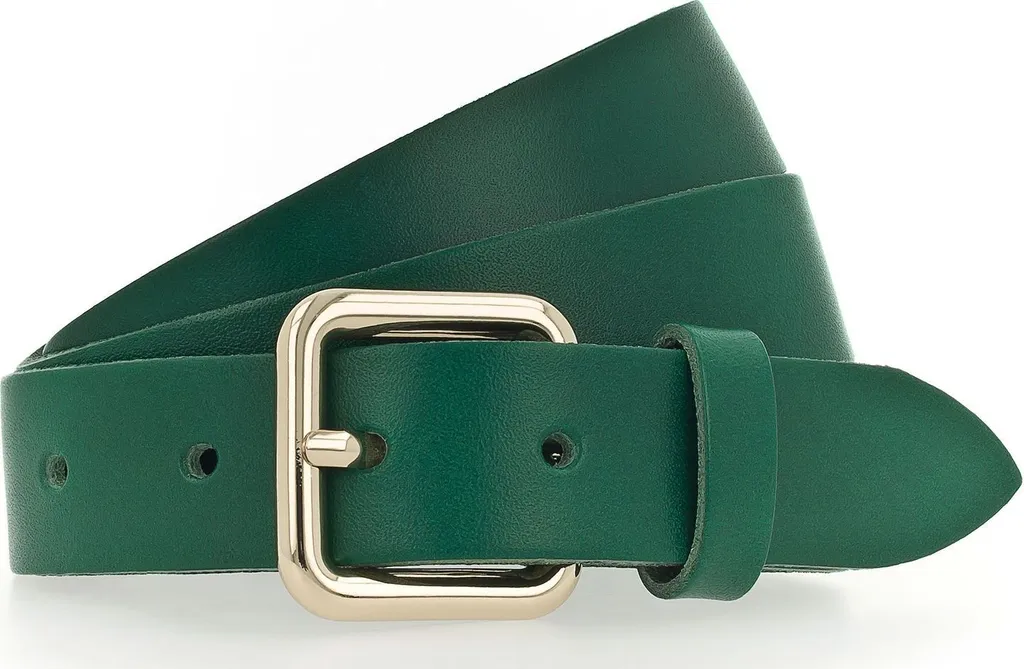 Vanzetti Pelle cintura 30mm Leather Belt W75 Fern Green verde