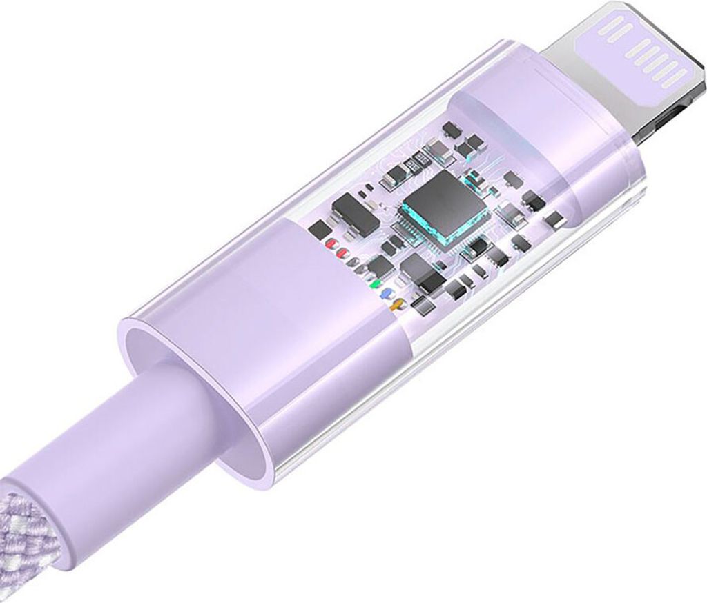 Baseus Gem USB-C to iP fast charging cable 1 m 20 W Purple
