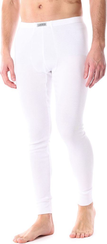 Ladeheid Herren Lange Unterhose LA40-247 (Weiß, XL)