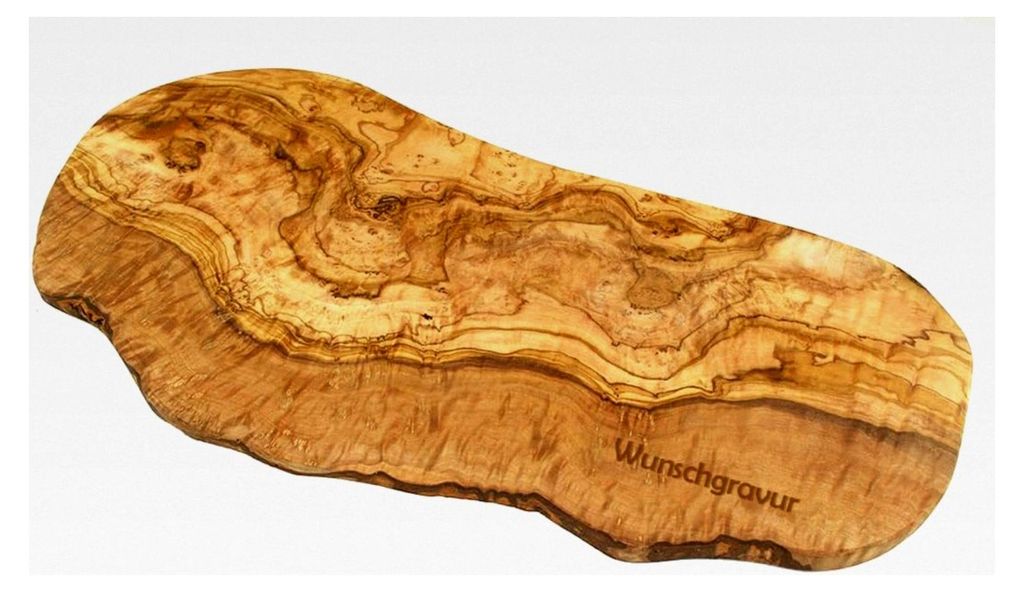 Schneidebrett aus Olivenholz - XXL über 50 cm ohne Gravur