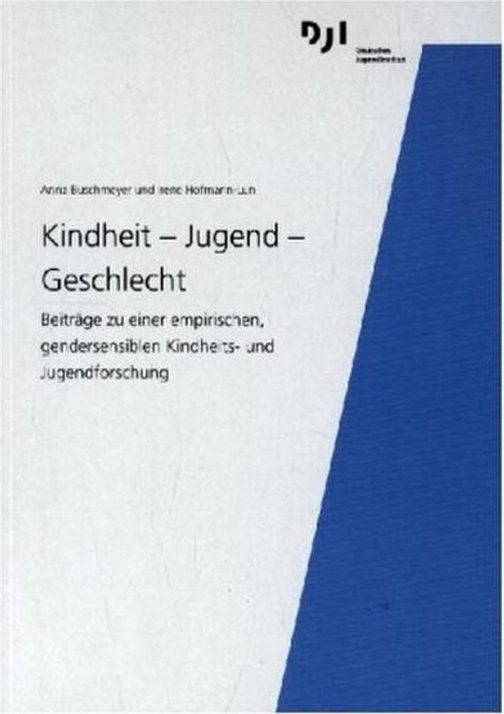 Kindheit - Jugend - Geschlecht
