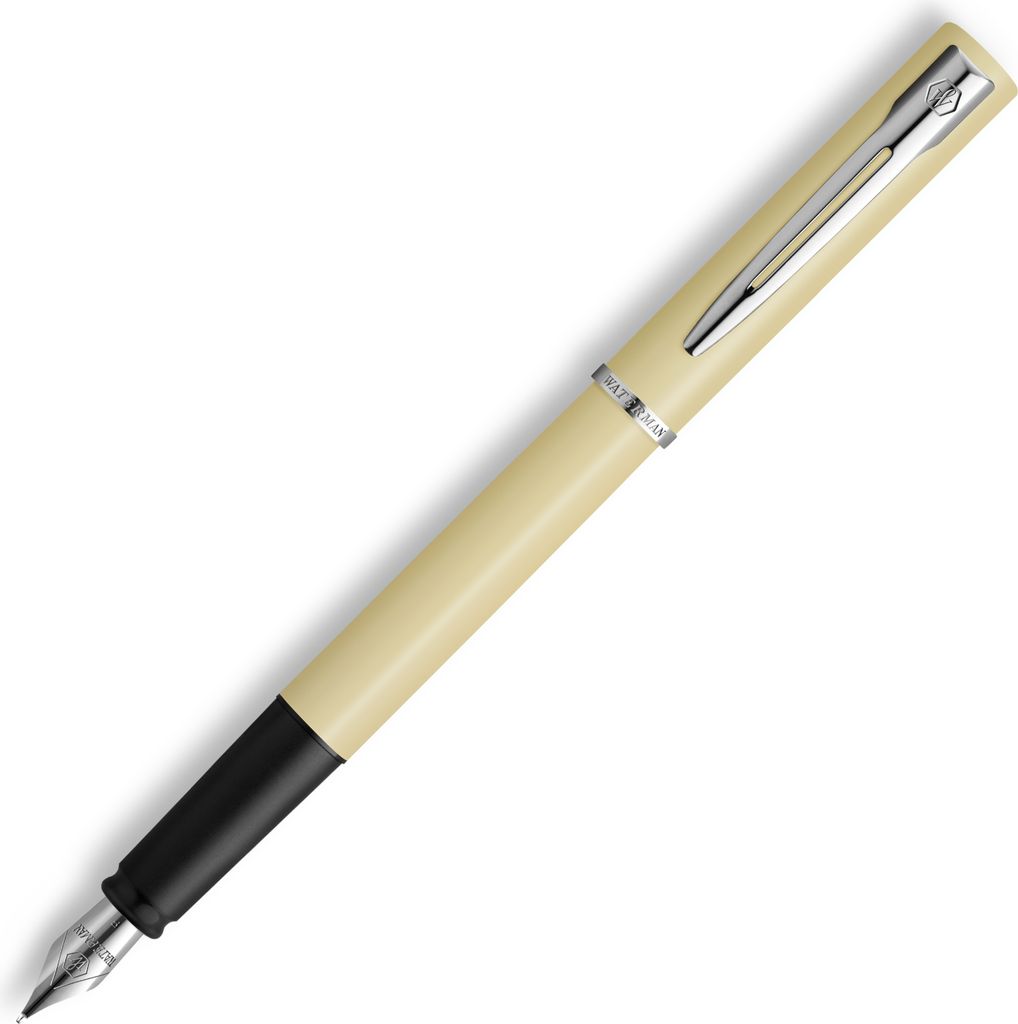 Waterman Allure Füller | Pastell-Citron Yellow | Füllfederhalter Feine Spitze | Blaue Tinte | Geschenkbox