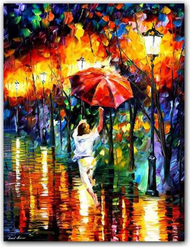 TPFLiving Kunstdruck LW-554 (OHNE RAHMEN) Poster - Leinwand - Wandbild - Hochauflösender Giclée-Druck, langlebig und hochwertig - Abstrakte Städ...