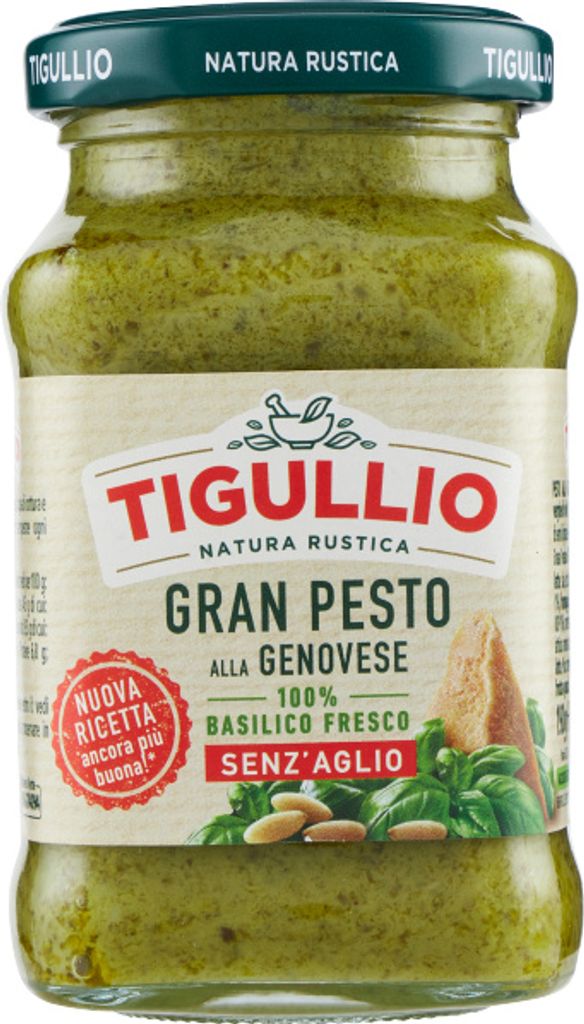 Pesto Alla Genovese Senza Aglio 190 Gr - Tigullio