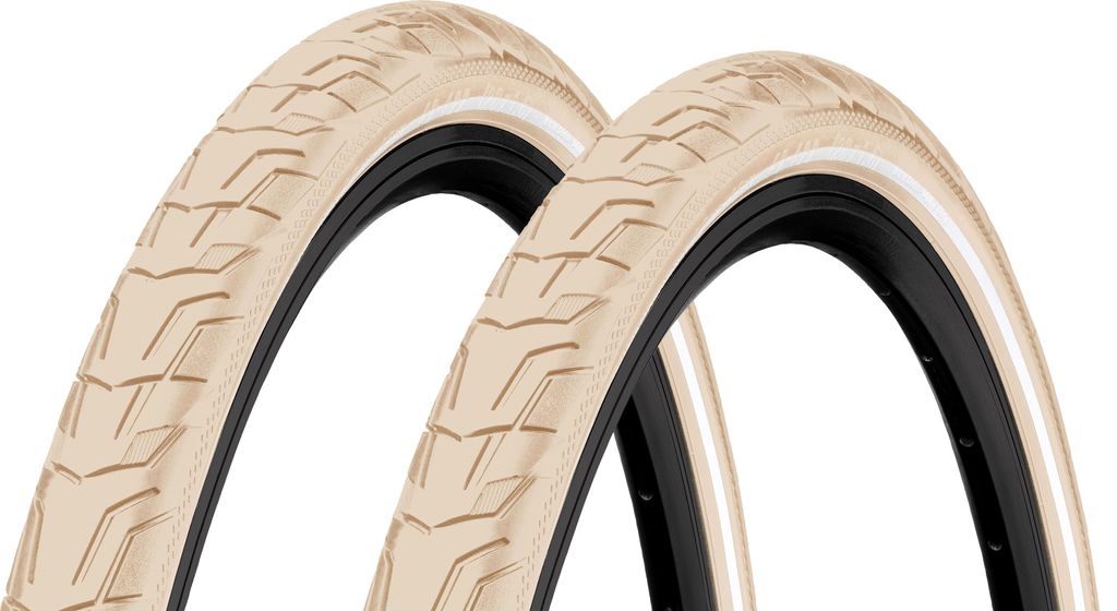 Continental 47-559 RIDE City, E-25, Draht, Reflex creme Produktbild 