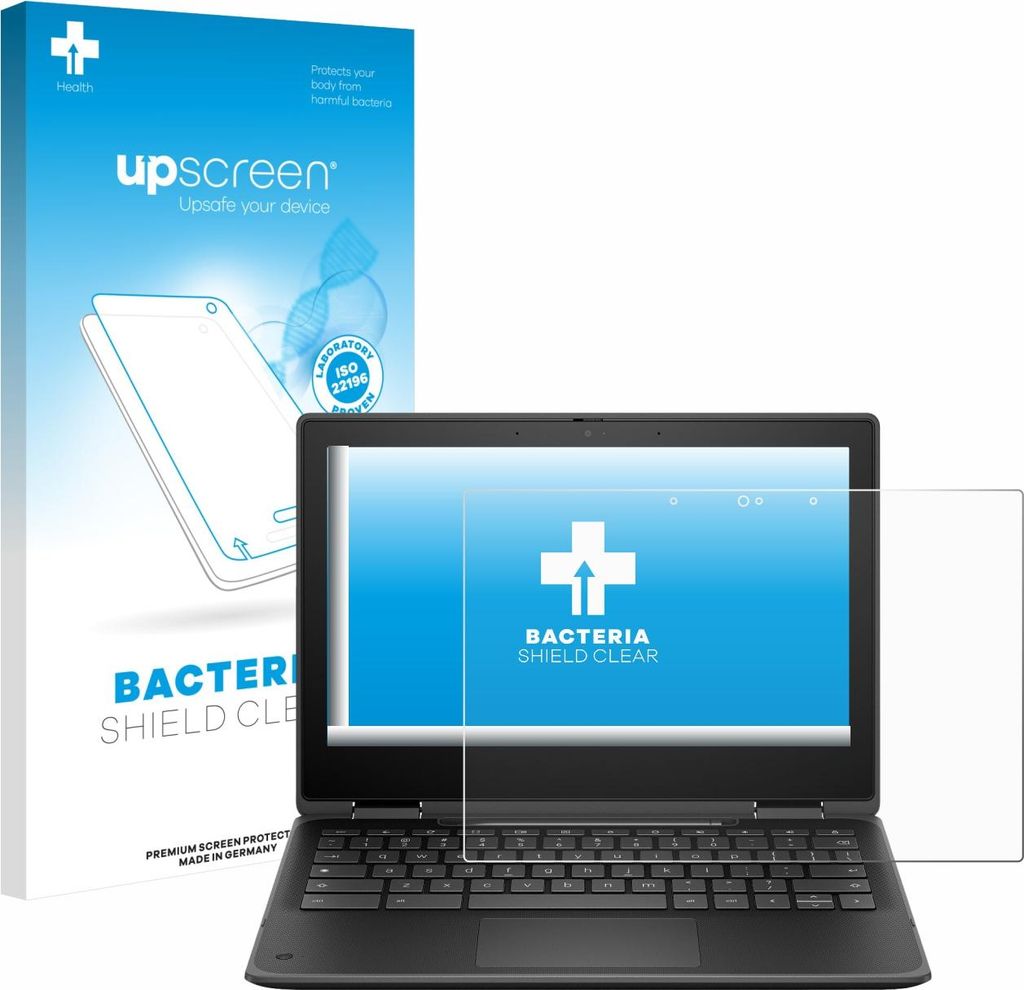 upscreen Schutzfolie für HP Fortis Flip G1i 11" Displayschutz Displayschutzfolie Folie Klar antibakteriell
