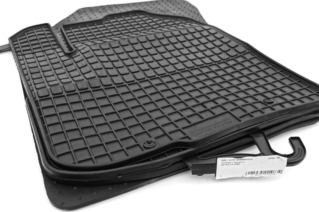 Tappetini in gomma per auto Suzuki Splash 2008-2014 Immagine del prodotto 