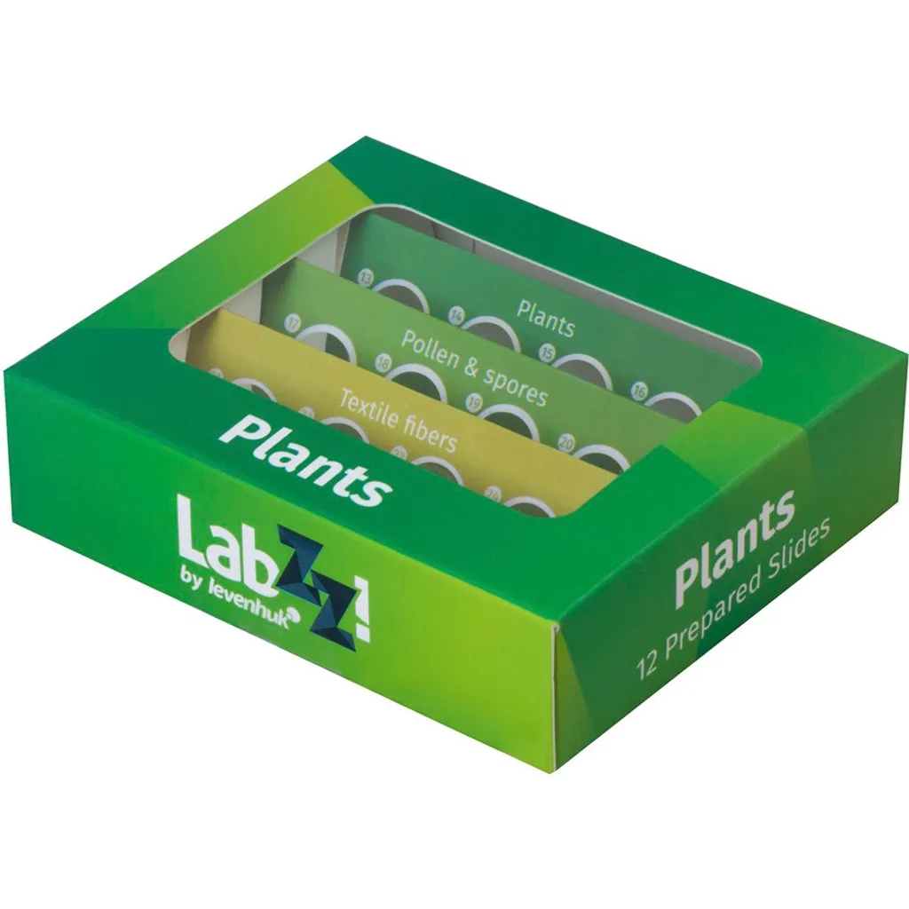 Kit Vetrini Biologia Levenhuk LabZZ P12 - Didattica per Bambini